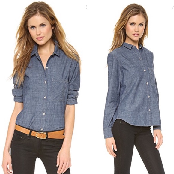 rag & bone Tops - Rag & Bone/Jean “The Perfect Shirt” Sz XS